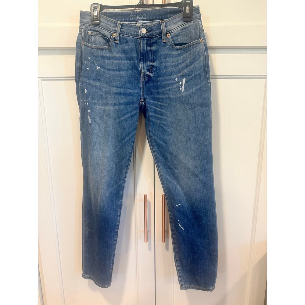 Etica Paint Splatter Jeans size 26 women’s casual pant